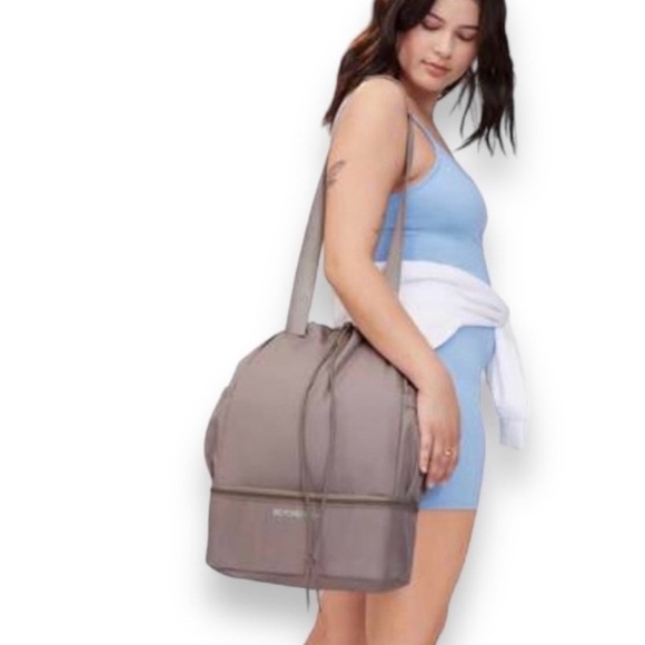 Beyond Yoga Gray Backpack main image 4